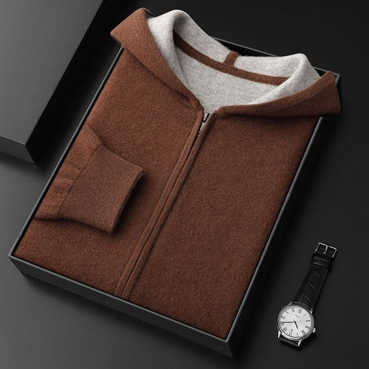 Hollis – Cashmere Wool Hoodie - Hilltop Nord