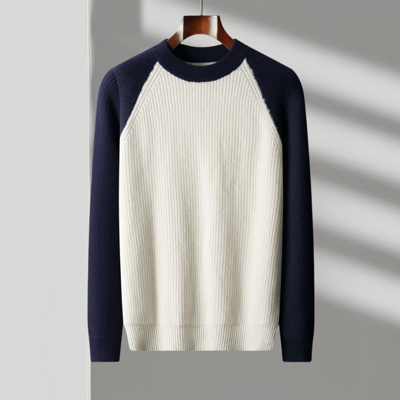 Harborline - Wool Raglan Sweater - Hilltop Nord
