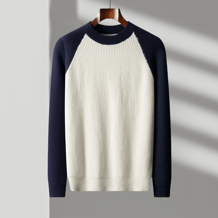 Harborline - Wool Raglan Sweater - Hilltop Nord