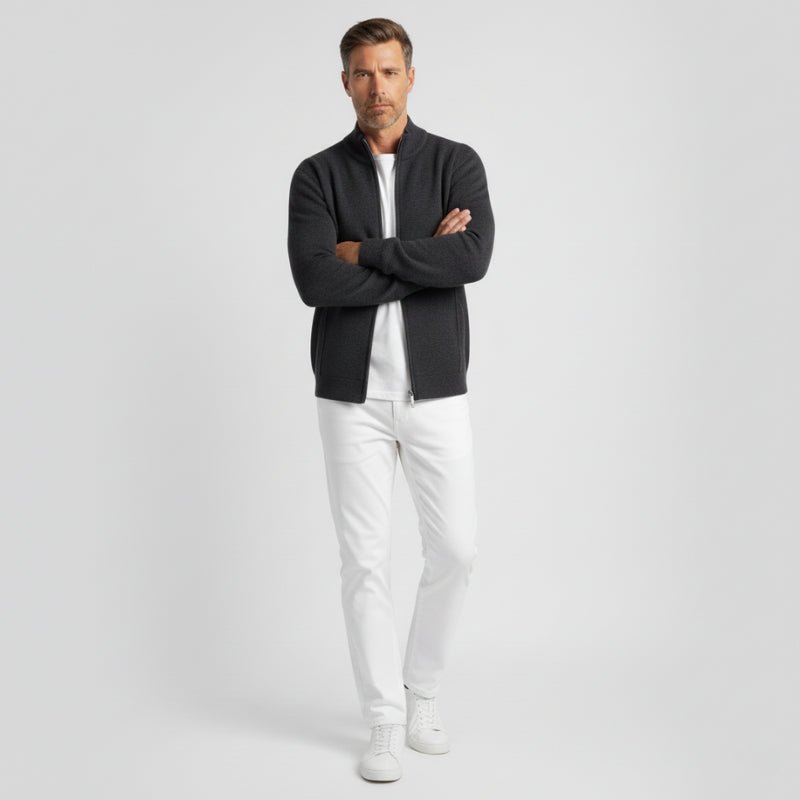 Calloran - Wool Zip - Up Jacket - Hilltop Nord