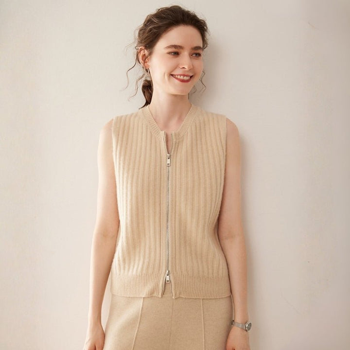 Valehaven – Cashmere Wool Vest - Hilltop Nord