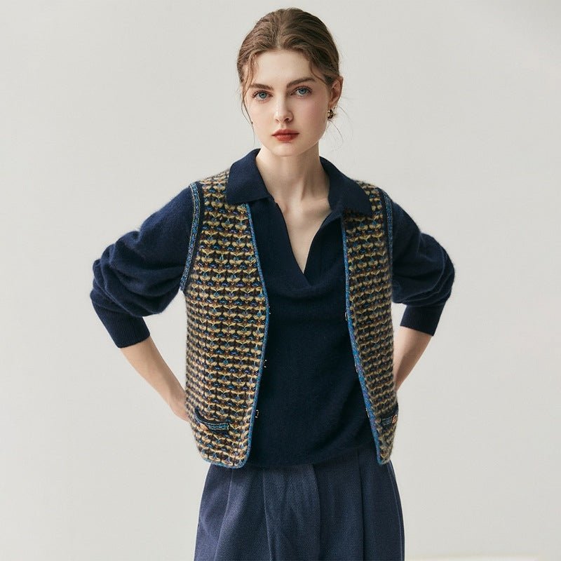 Rootstitch – Cashmere Wool Vest - Hilltop Nord