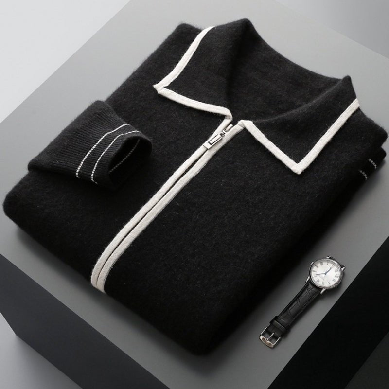 Cliffward – Wool Cardigan - Hilltop Nord