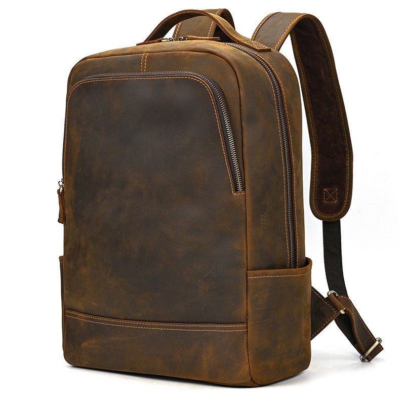 Hinterland – Leather Backpack - Hilltop Nord