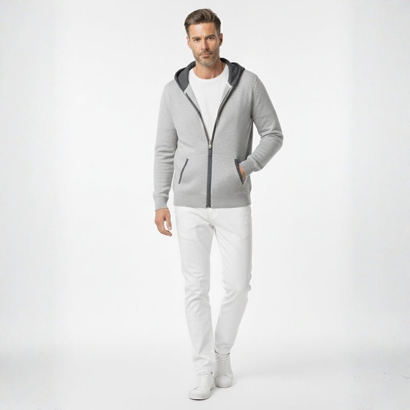 Frostpeak – Cashmere Hoodie - Hilltop Nord