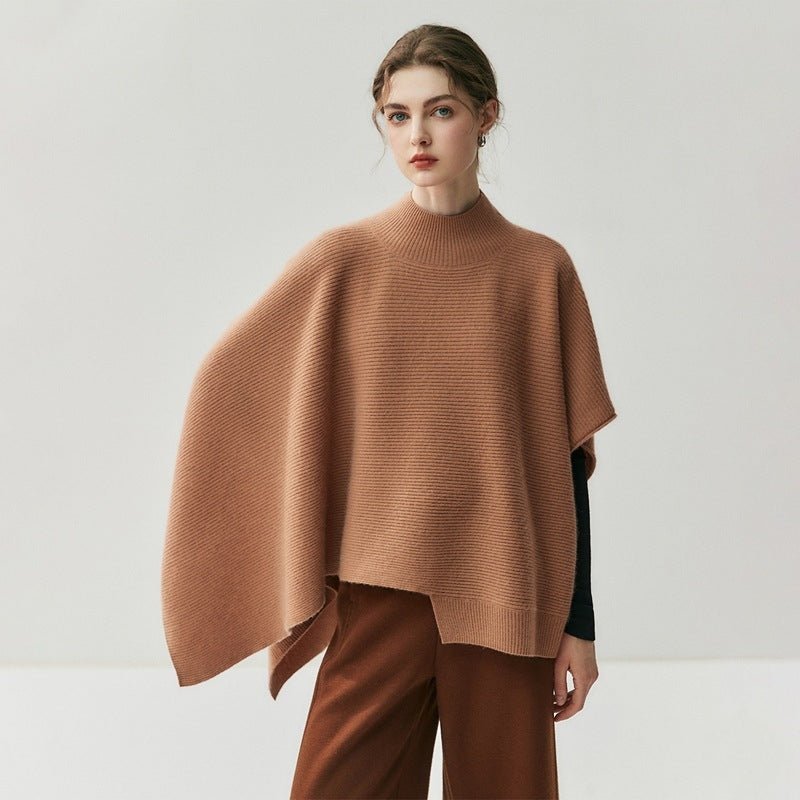 Havenveil – Cashmere Wool Poncho - Hilltop Nord