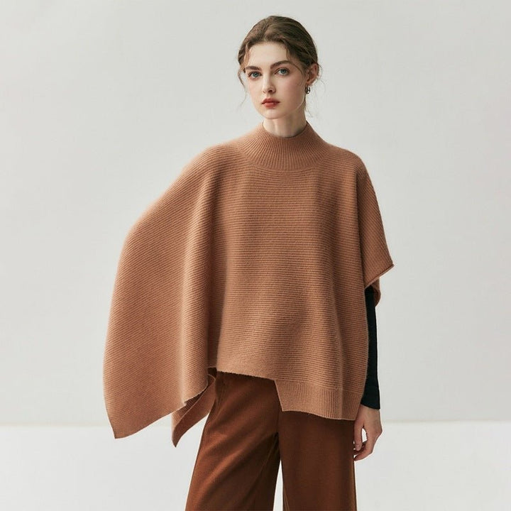 Havenveil – Cashmere Wool Poncho - Hilltop Nord