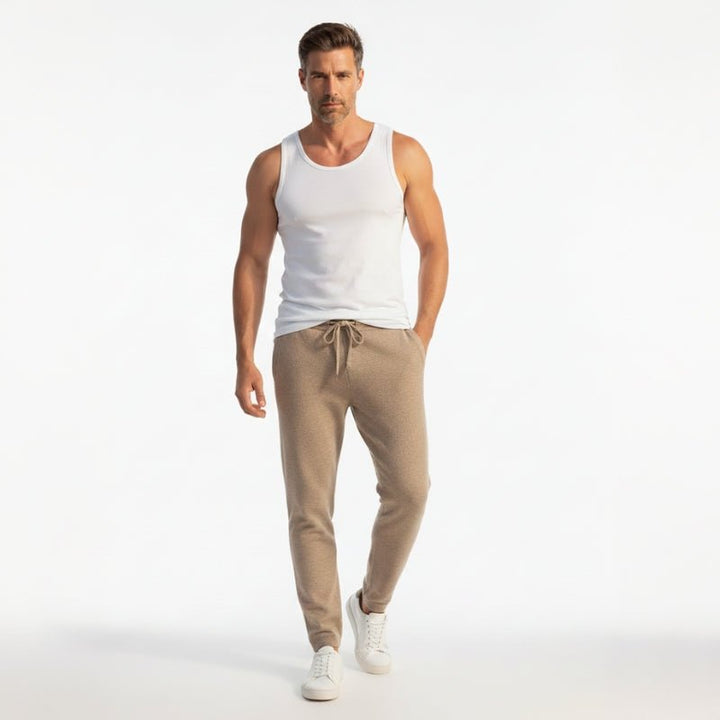 Ravine – Cashmere Wool Joggers - Hilltop Nord