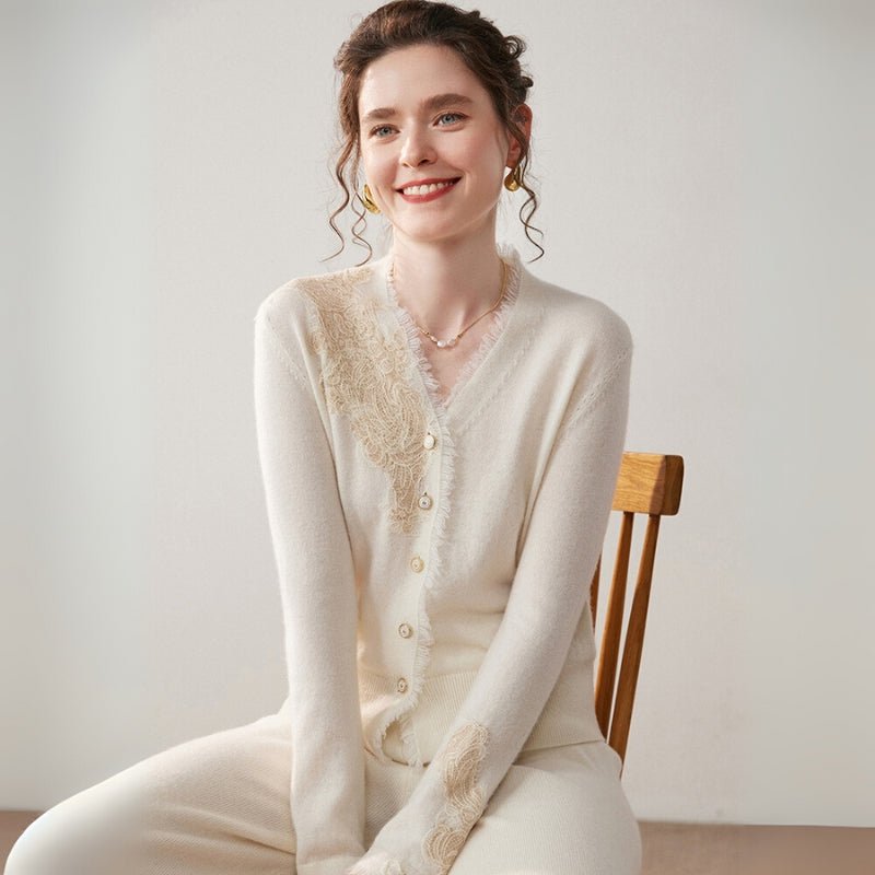 Celeste – Cashmere Cardigan - Hilltop Nord