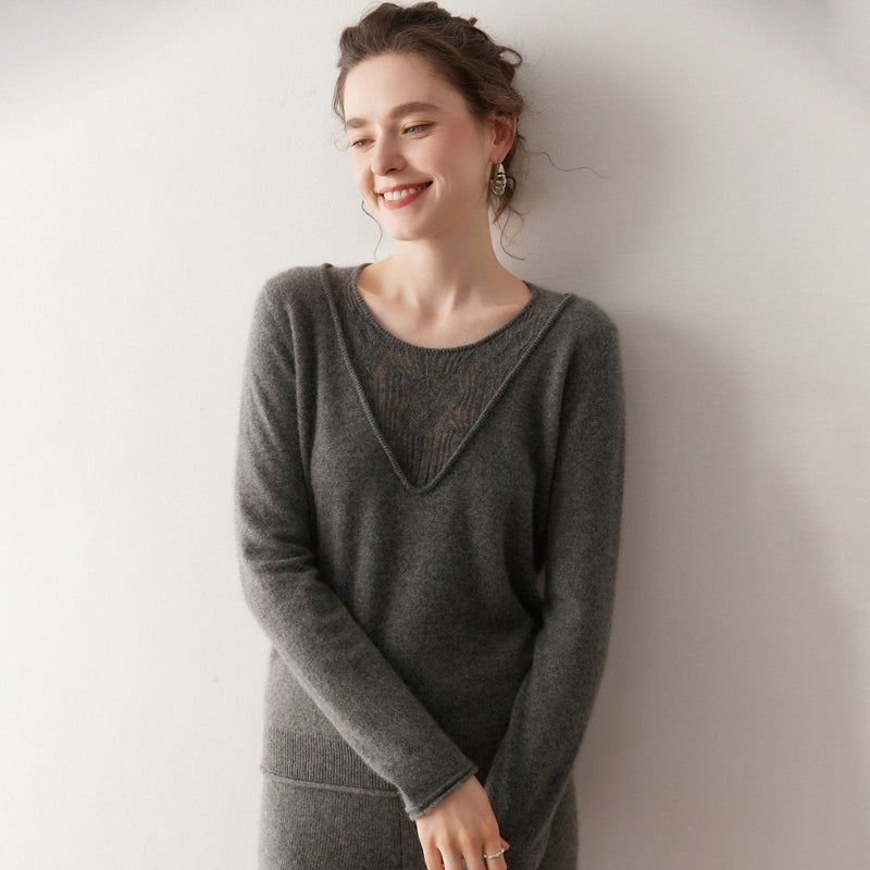 Clearhaven – Cashmere Wool Sweater - Hilltop Nord