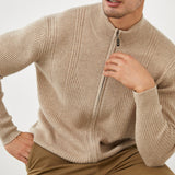 Skyward – Cashmere Zip - Up Sweater - Hilltop Nord