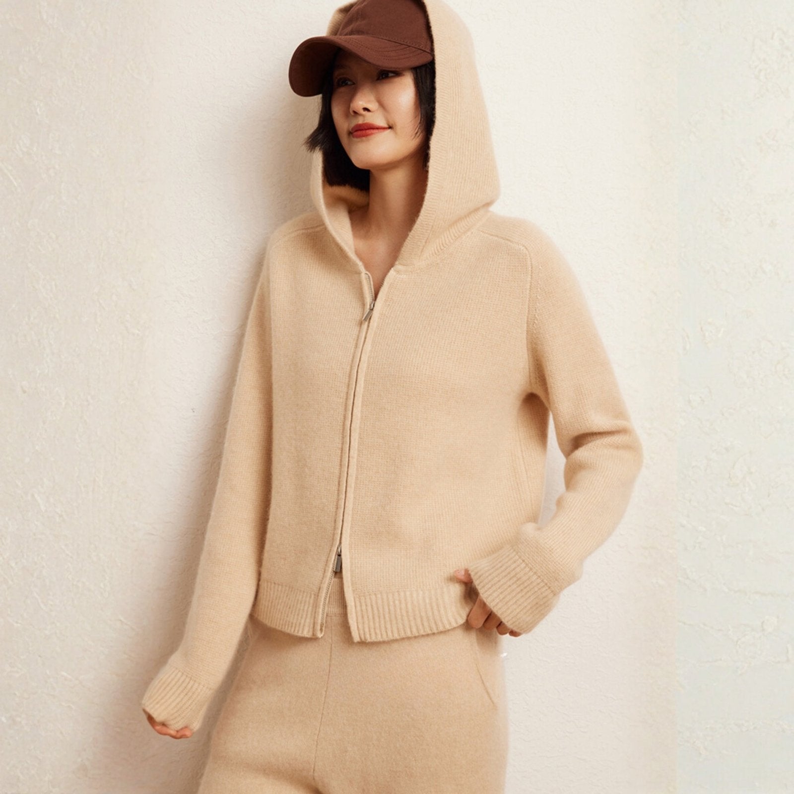 Emberidge – Cashmere Wool Hoodie - Hilltop Nord