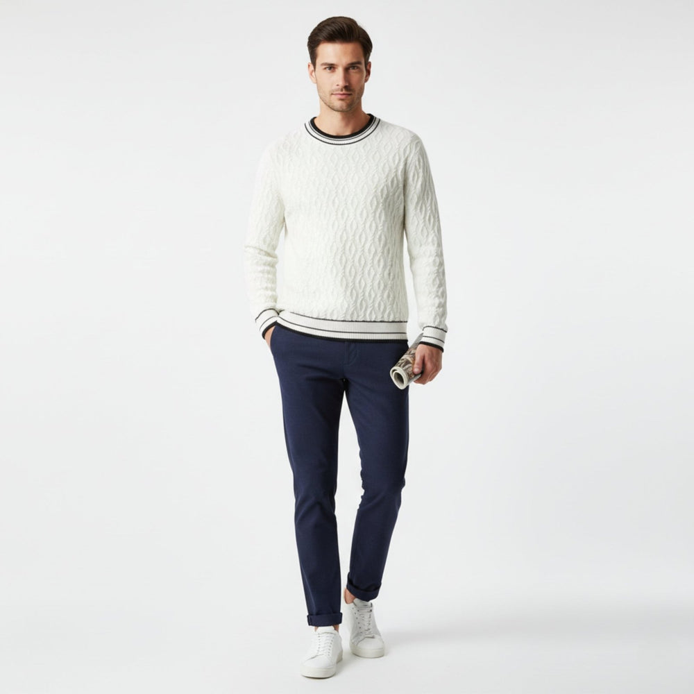 Timberline – Wool Cable Sweater - Hilltop Nord