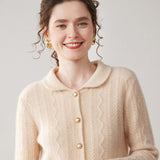 Wavecrest – Cashmere Wool Cardigan - Hilltop Nord