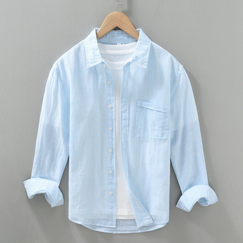 Marin – Linen Shirt - Hilltop Nord