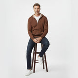 Atlas – Cashmere Wool Zip Hoodie - Hilltop Nord
