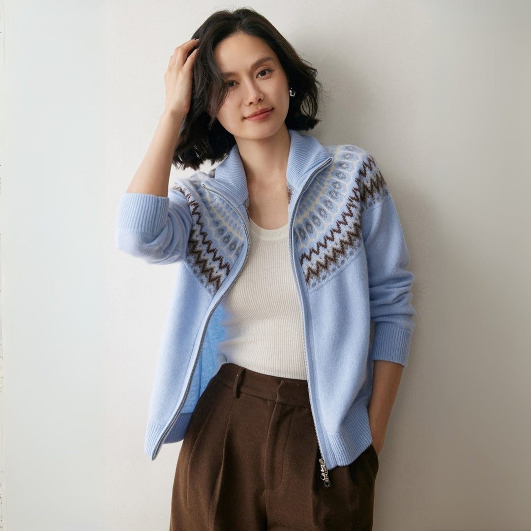 Windward – Cashmere Wool Cardigan - Hilltop Nord