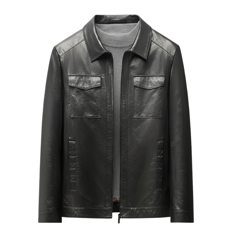 Blackridge – Leather Jacket - Hilltop Nord