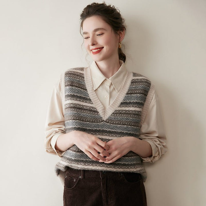 Oakridge – Cashmere Wool Vest - Hilltop Nord