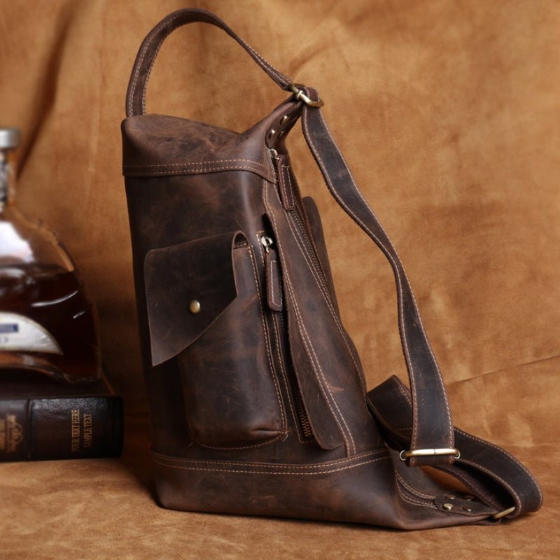 Northlock – Leather Backpack - Hilltop Nord