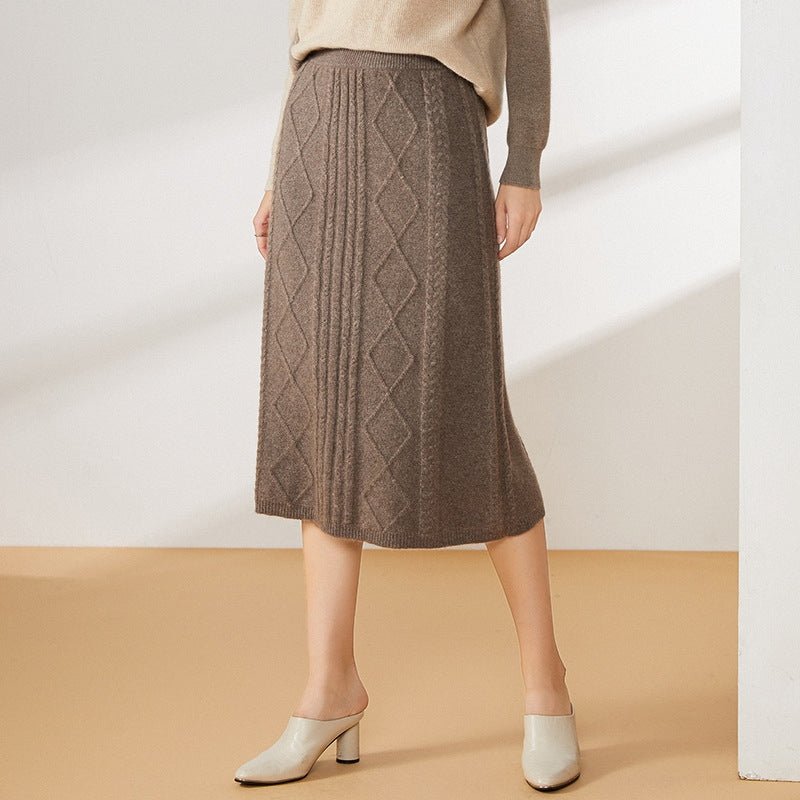 Highplain – Cashmere Skirt - Hilltop Nord