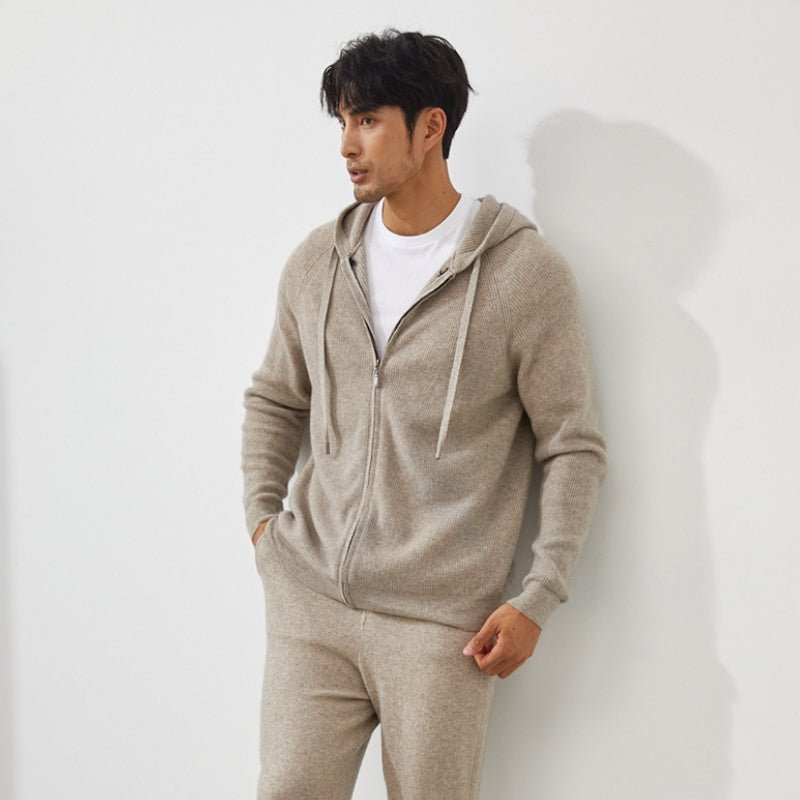 Bluecliff – Cashmere Wool Hoodie - Hilltop Nord