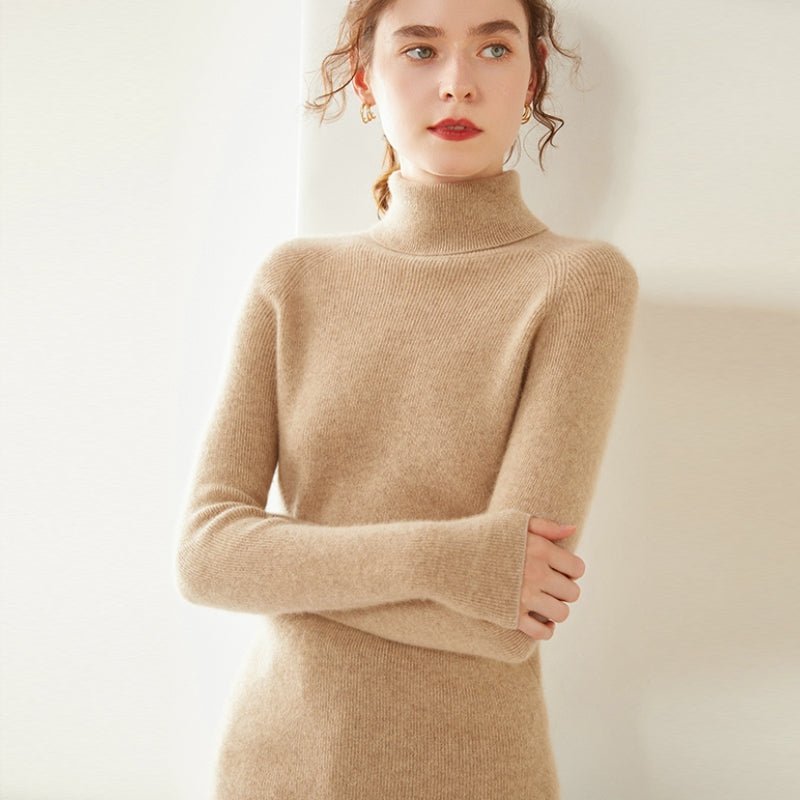 Bloom – Cashmere Turtleneck Sweater - Hilltop Nord