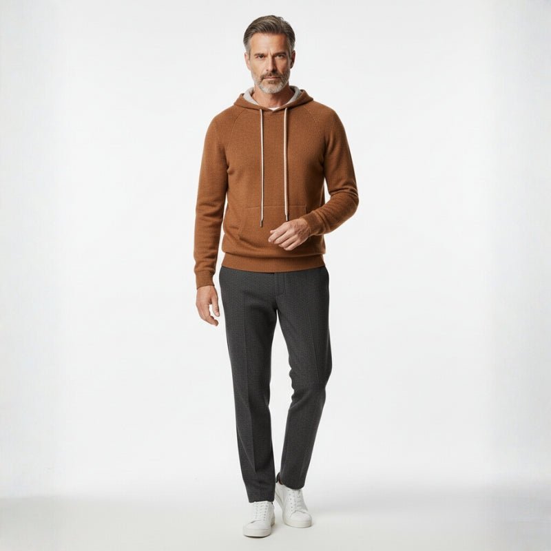 Nova – Cashmere Merino Hoodie - Hilltop Nord
