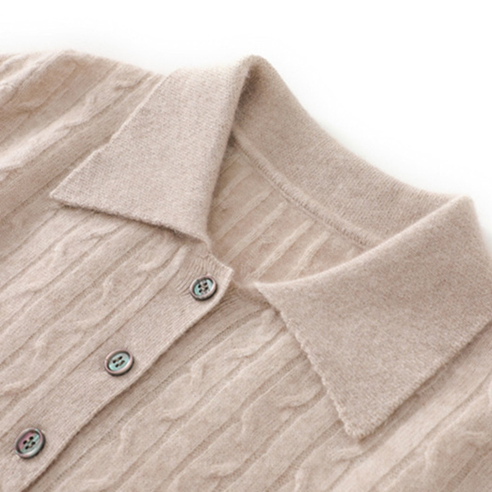 Solstice – Cashmere Wool Polo - Hilltop Nord