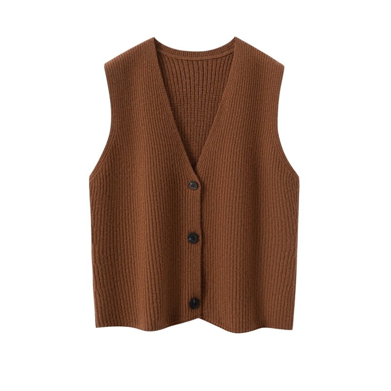 Windfell – Cashmere Wool Vest - Hilltop Nord