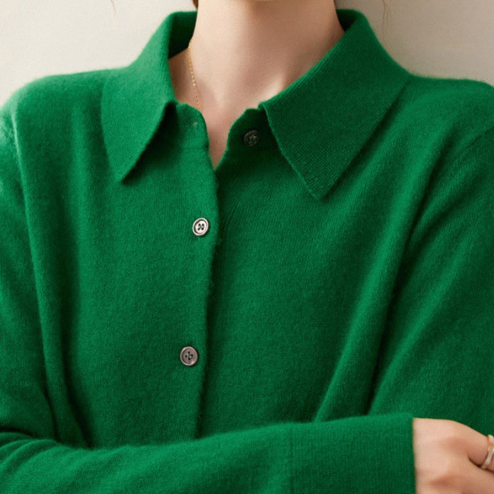 Embercliff – Cashmere Wool Cardigan - Hilltop Nord