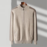 Caden – Cashmere Wool Zip - Up - Hilltop Nord