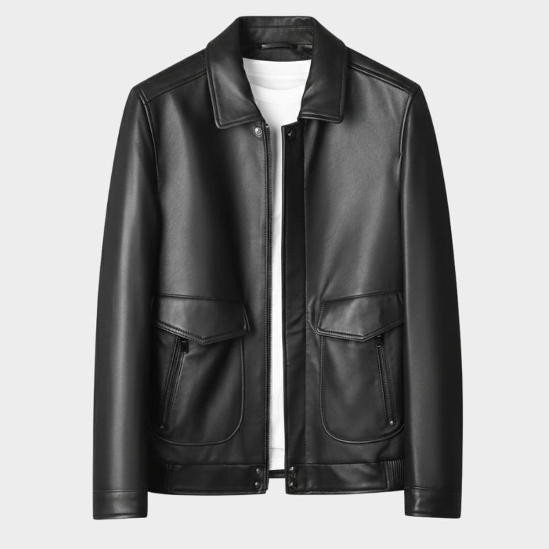 Wayfarer – Leather Jacket - Hilltop Nord