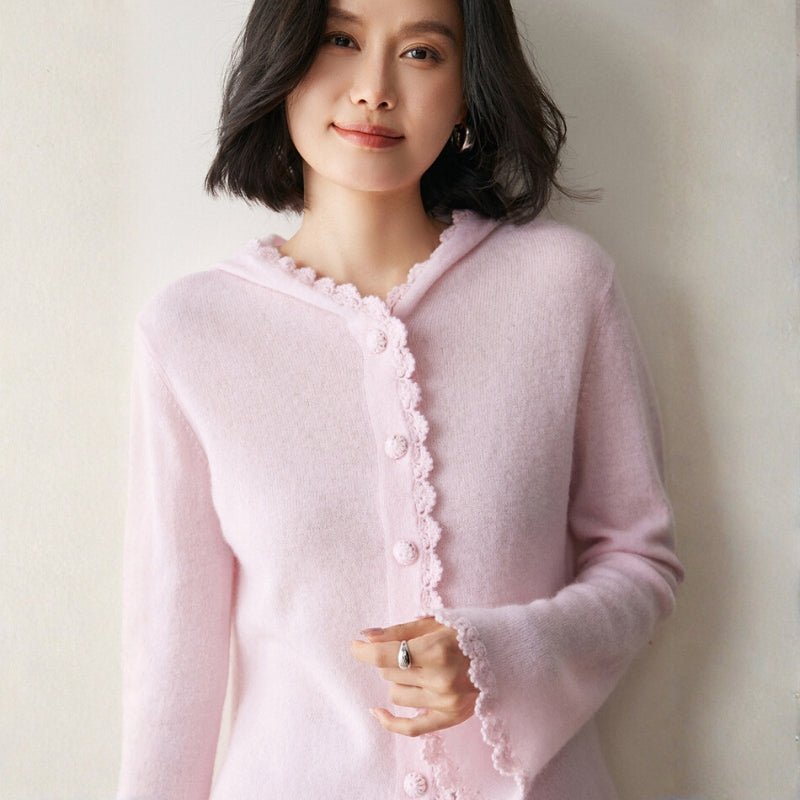 Softedge – Cashmere Wool Cardigan - Hilltop Nord