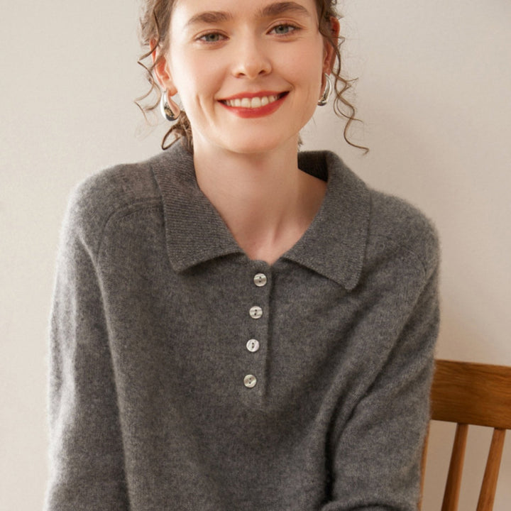 Azure – Cashmere Wool Sweater - Hilltop Nord