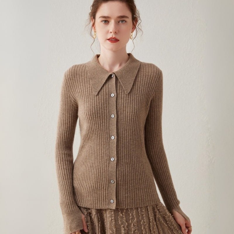 Driftfield – Cashmere Cardigan - Hilltop Nord