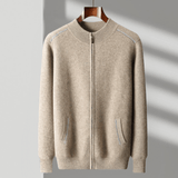 Ridgeway - Cashmere Wool Zip Jacket - Hilltop Nord