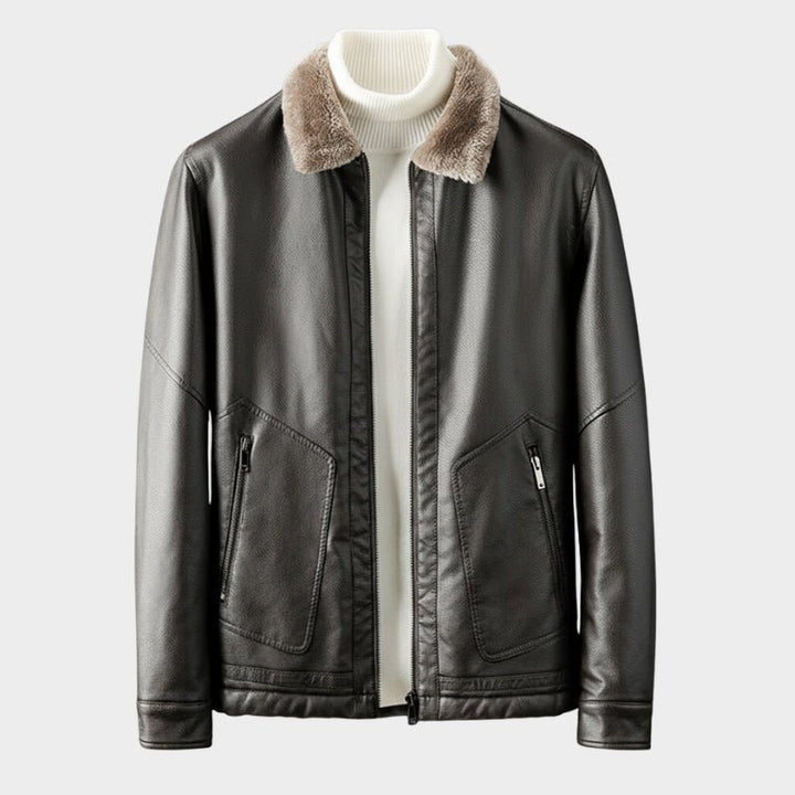 Greywarden – Leather Jacket - Hilltop Nord