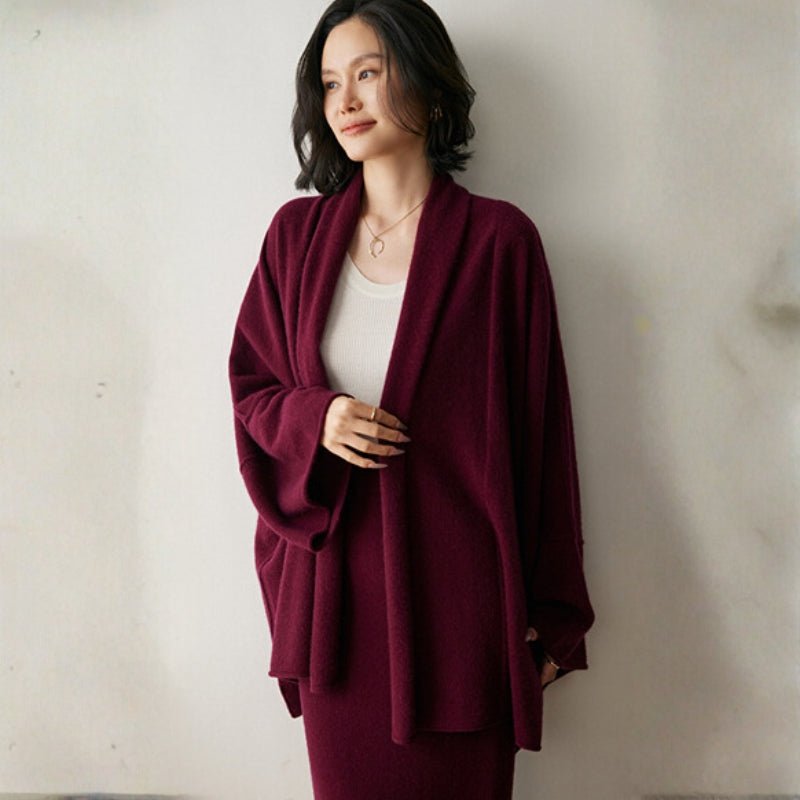 Hearthfall – Cashmere Wool Cardigan - Hilltop Nord