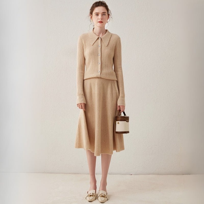 Driftfield – Cashmere Cardigan - Hilltop Nord