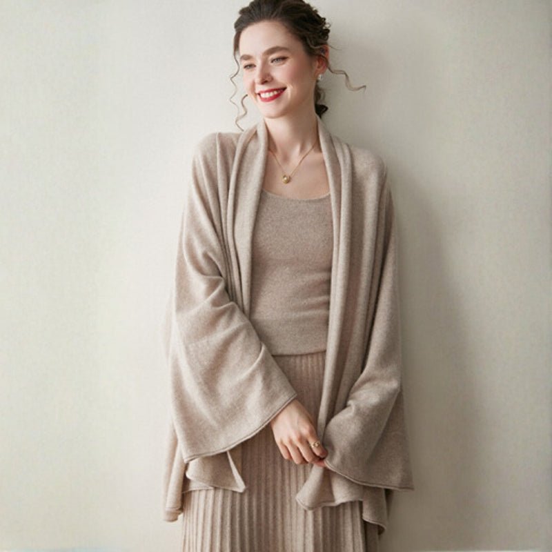 Hearthfall – Cashmere Wool Cardigan