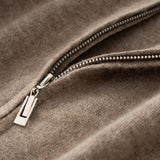 Crestflow – Cashmere Wool Zip Cardigan - Hilltop Nord