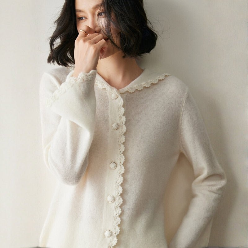 Softedge – Cashmere Wool Cardigan - Hilltop Nord