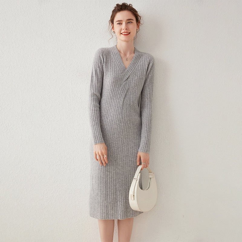 Mistveil – Cashmere Wool Dress - Hilltop Nord