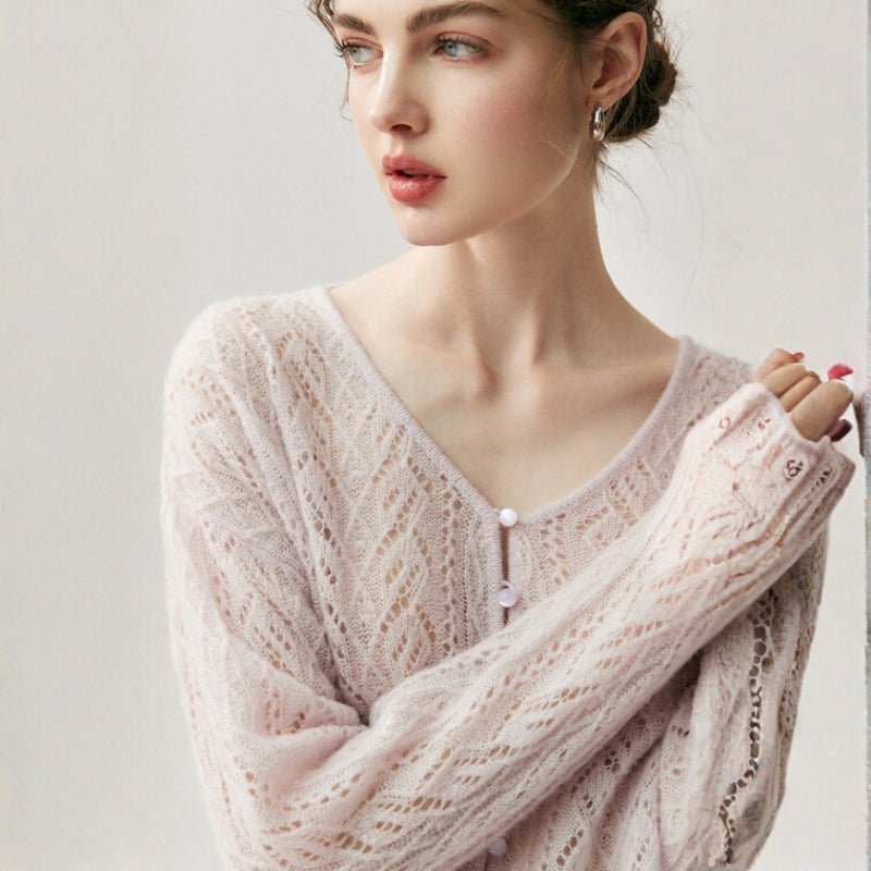 Fernridge – Cashmere Wool Cardigan - Hilltop Nord