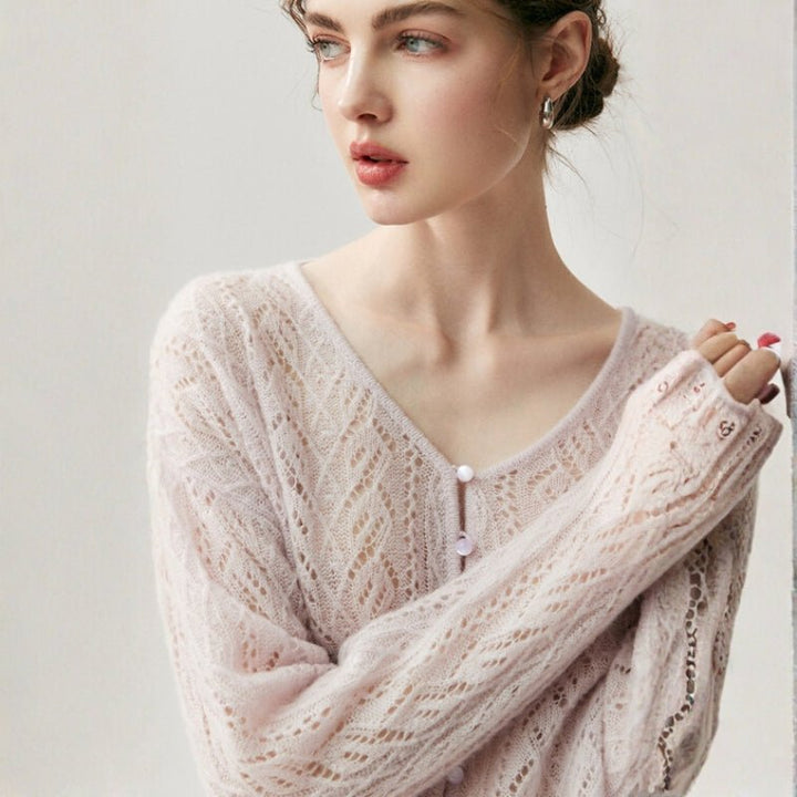 Fernridge – Cashmere Wool Cardigan - Hilltop Nord