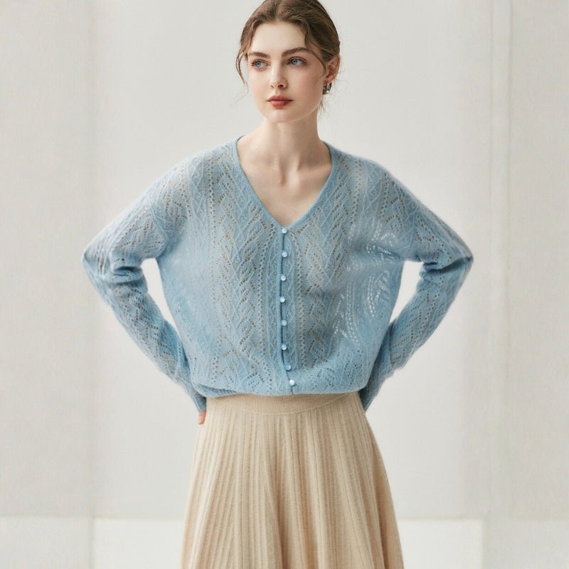 Fernridge – Cashmere Wool Cardigan - Hilltop Nord