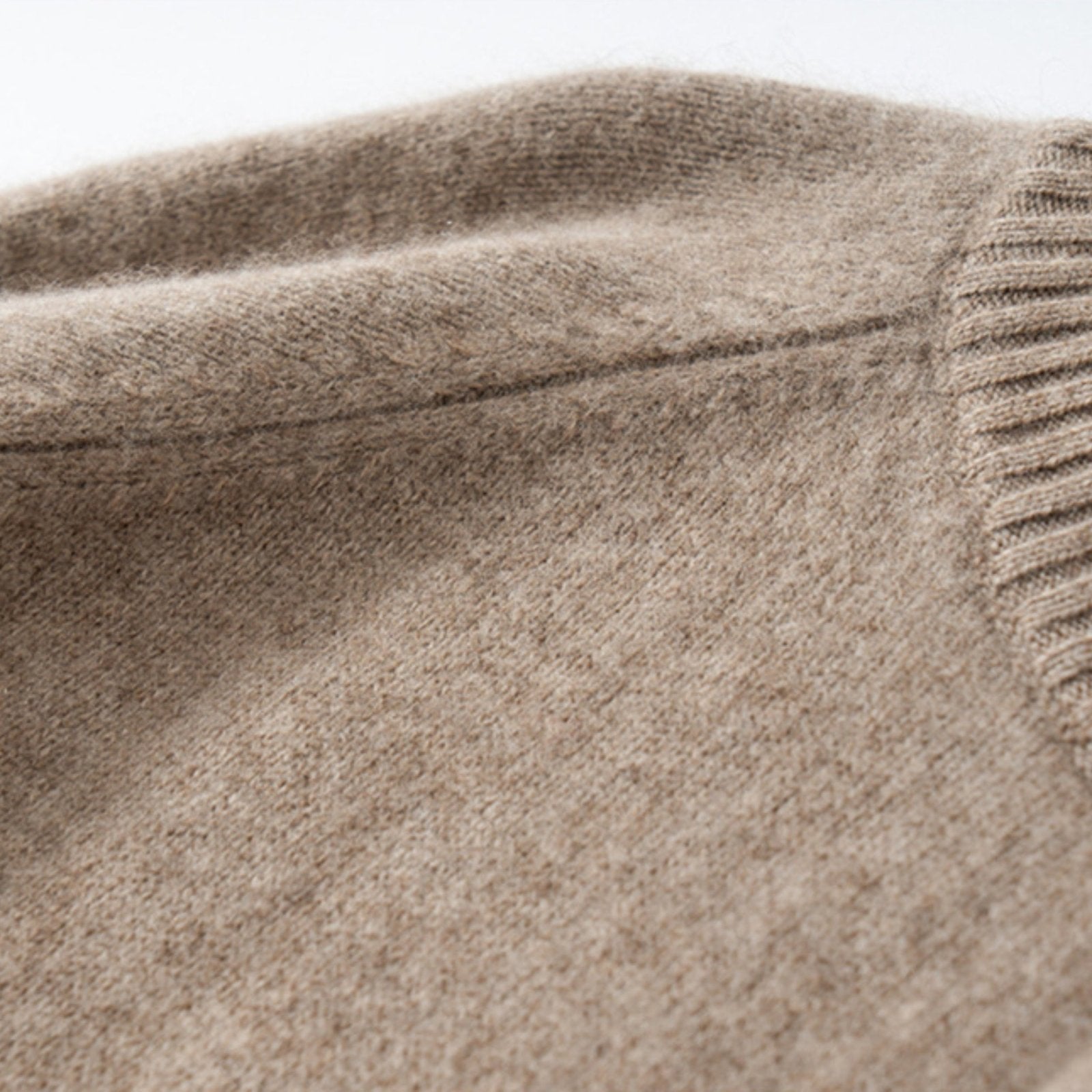 Crestflow – Cashmere Wool Zip Cardigan - Hilltop Nord