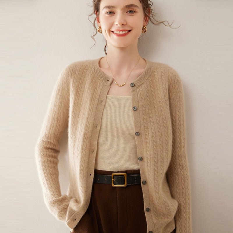 Averie – Cashmere Cardigan - Hilltop Nord