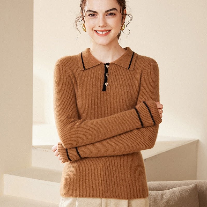 Aveline – Cashmere Wool Sweater - Hilltop Nord
